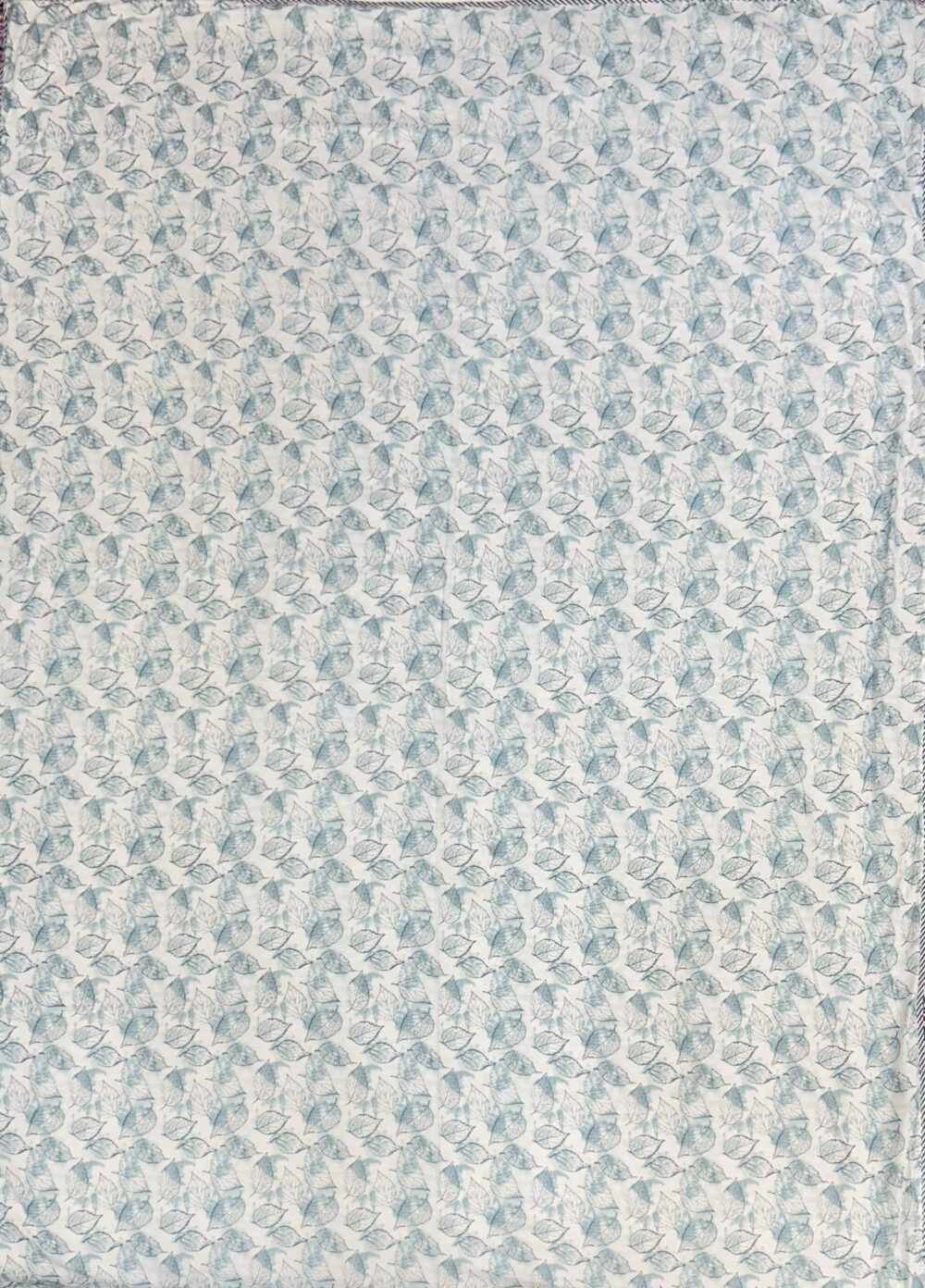 Jaipuri Handmade Floral Screen Print Soft Mulmul Pure Cotton Dohar - Image 5